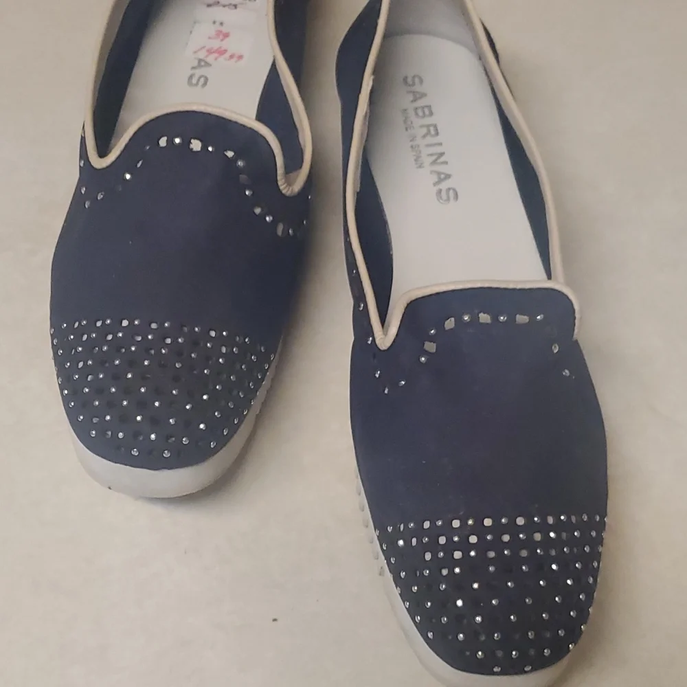 Spanish suede leather  size 39 US 8.5